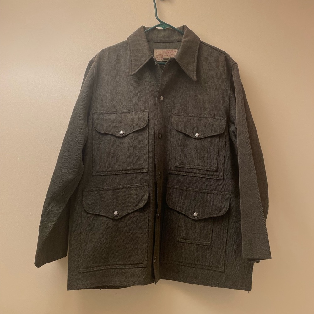 Vintage Filson - Men's Whipcord Mackinaw
Work Jacket